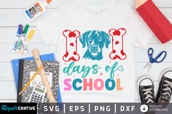 101 Days of School SVG: Fresh Graphics for Crafts