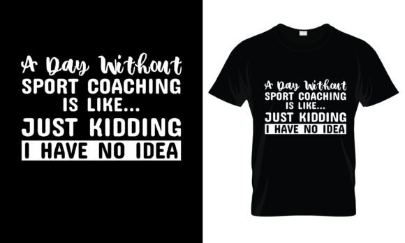 A Day Without Sport Coaching: Graphics for Print Templates