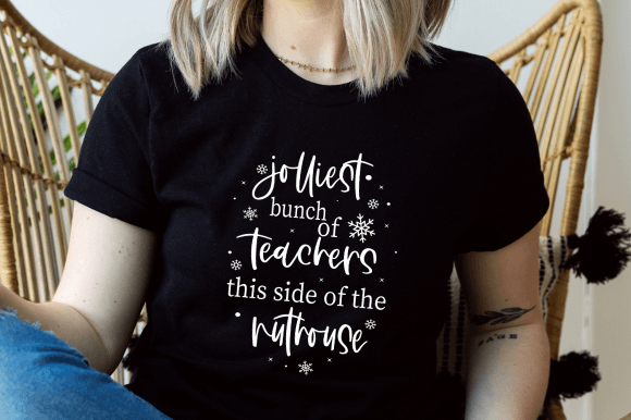 Christmas Teacher Svg EPS: Graphics for Crafts