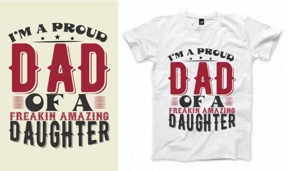 Father's Day T-shirt Graphics & Print Templates Review