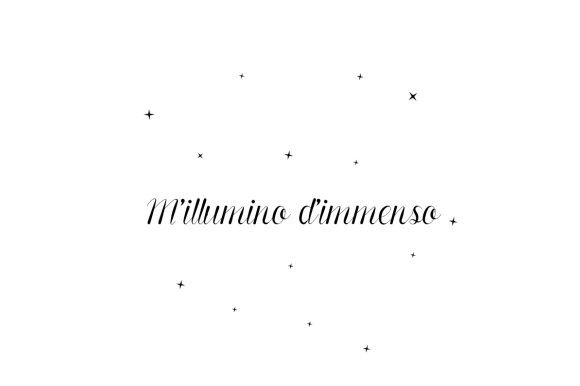 M illumino D immenso: Crafts and School Amp Design