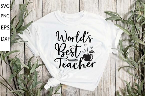 Review: World's Best Teacher SVG for Embroidery Projects