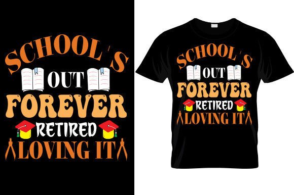 School's Out Forever: Bold Graphics for T-Shirt Designs