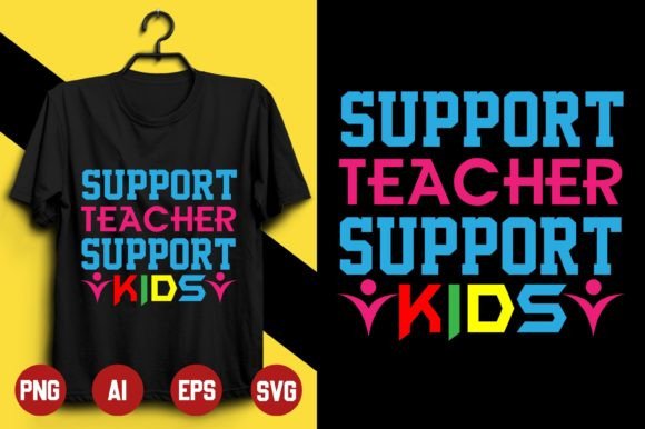 Teacher T-shirt Design-20: Graphics & Print Templates