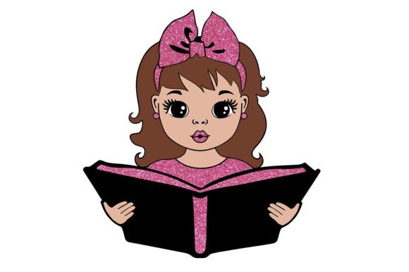 White Girl Reading Book Svg: Crafts & Graphics Review